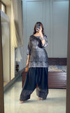 Dark Black Print Lulusar