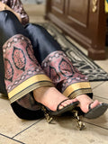Golden & Black Farshi Shalwar