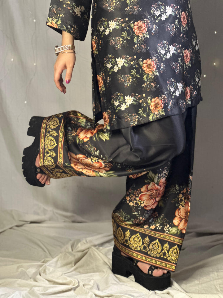Black Farshi Shalwar