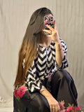 Black & White Farshi Shalwar